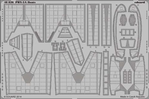 Detailset PBY5A Catalina Floats (Revell/Monogram)  E48-826