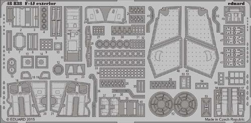 Detailset F4J Phantom II Exterior (Academy/Eduard) E48-838