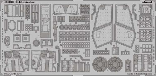 Detailset F4J Phantom II Exterior (Academy/Eduard)  E48-838