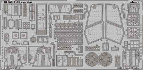 Detailset F4D Phantom Exterior (Academy)  E48-856