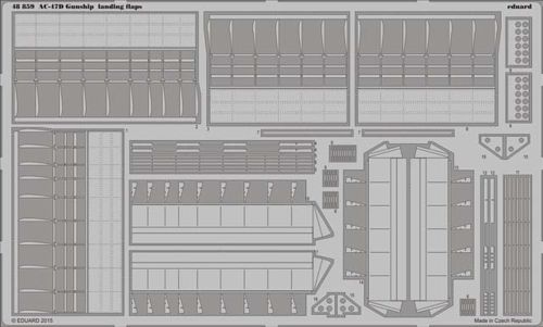 Detailset Douglas AC47 Gunship Landing flaps (Revell/Monogram)  E48-859