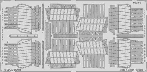 Detailset Dornier Do215B-5 Nightfighter landing flaps (ICM)  E48-867