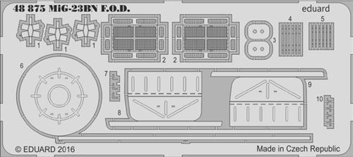 Detailset Mikoyan MiG23BN Flogger F.O.D set (Trumpeter) E48-875