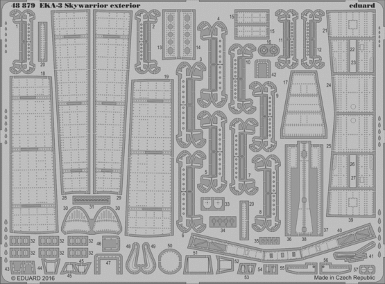 Detailset EKA-3 Skywarrior (Trumpeter) E48-879
