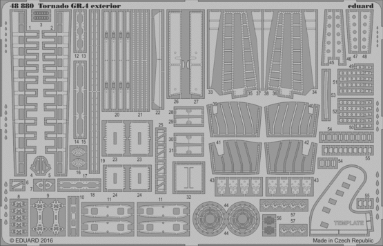 Detailset Tornado GR4 Exterior (Revell)  E48-880