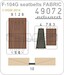 Detailset F104G Starfighter Seatbelts - fabric- (Hasegawa / Eduard) E49-072