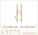 Detailset Siemens Schuckert SSW DIII Seatbelts SUPER FABRIC (Eduard) E49-075