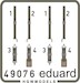Detailset F4J Phantom II Seatbelts SUPER FABRIC (Academy/Eduard) E49-076