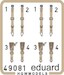 Detailset Luftwaffe WWII Fighter Seatbelts SUPER FABRIC E49-081