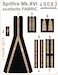 Detailset Spitfire MKXIV Seatbelts FABRIC (Eduard) E49-083