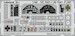 Detailset P38F Lightning Interior (Tamiya) e49-1041