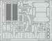 Detailset Boeing B17G Flying Fortress Waist Section (Hong Kong Models)  E49-1062