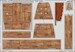 Detailset  Boeing B17F Flying Fortress Wooden floor and ammo boxes (Hong Kong Models)  E49-1201