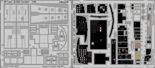 Detailset B26K Counter Invader (ICM) E49-1262