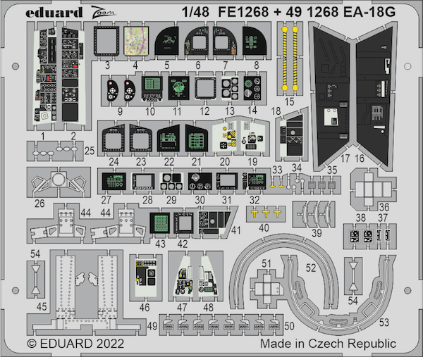 Detailset EA18G Growler (Hobby Boss) E49-1268