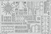 Detailset Republic P47N Thunderbolt (Academy) E49-1306