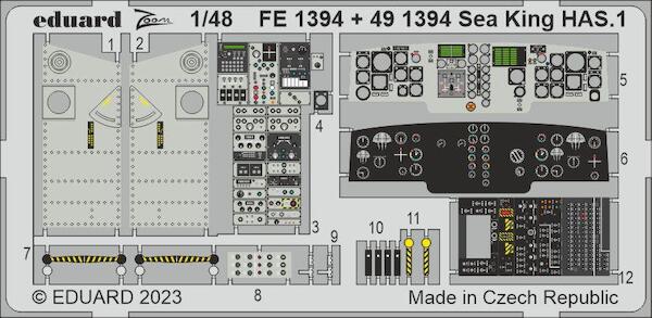 Detailset Sea King  HAS1 (Airfix)  E49-1394