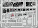Detailset B26B Marauder Cockpit and Nose interior (ICM) E49-1454