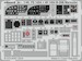 Detailset B26B Marauder Cockpit and Nose interior (ICM) E49-1454