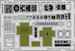 Detailset B17F Flying Fortress Nose Interior for alternate nose, sprue X (Eduard/ Hong Kong Models) 49-1462
