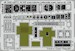 Detailset  B17F Flying Fortress Nose Interior for alternate nose, sprue X (Eduard/ Hong Kong Models) 49-1462