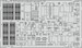 Detailset  B17F Flying Fortress Nose Interior for alternate nose, sprue X (Eduard/ Hong Kong Models)  E49-1462