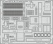 Detailset  B17F Flying Fortress Waist Section (Eduard/ Hong Kong Models)  E49-1464