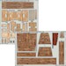 Detailset B17F Flying Fortress Wooden floors and ammo boxes (Eduard/ Hong Kong Models) 49-1466