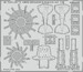 Detailset Mitsubishi A6M5 (Mitsubishi ) Zero Upgrade set (Eduard) E49-1521