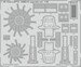 Detailset Mitsubishi A6M52-K Zero Upgrade set (Eduard)  E49-1522