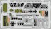 Detailset F2A Buffalo - British Version (Tamiya) e49-1545