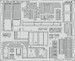 Detailset Martin B26F Marauder Interior (ICM)  E49-1552