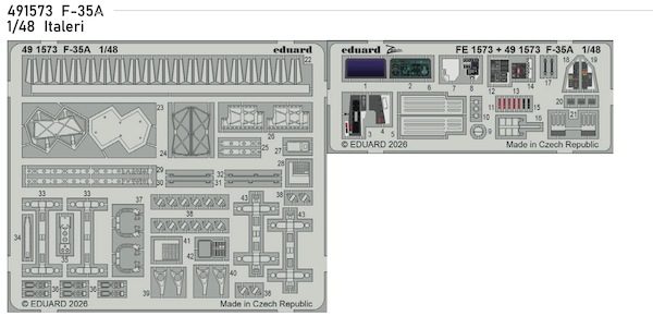 Detailset F35A Lightning II (Italeri)  E49-1573