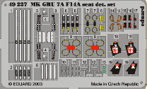 Detailset Martin Baker GRU7a Ejection seat (F14A)  E49-227