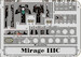 Detailset Mirage IIIC/CJ (Eduard) E49-261