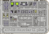 Detailset AV8B Harrier II plus (Hasegawa)  E49-271