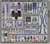 Detailset Mikoyan MiG29A Fulcrum Interior (Academy) E49-277