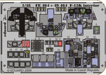 Detailset F15K Eagle Interior Self adhesive (Academy) e49-464