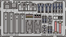 Detailset F15E Strike Eagle Seatbelts (Academy)  e49-485
