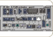 Detailset Vought A7A/B Corsair Avionics Self Adhesive (HobbyBoss) E49-487