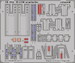 Detailset B57B Canberra Seatbelts (Airfix) 49-495