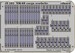 Detailset MH60 Blackbird cargo belts Self Adhesive (iTALERI) 49-502