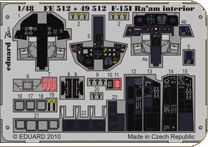 Detailset F15I Ra'am Interior Self Adhesive (Academy)  E49-512