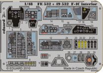 Detailset F4C Phantom II Self Adhesive (Italeri)  E49-532