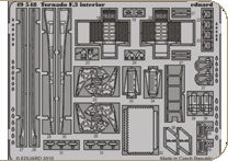 Detailset Tornado F3 Interior (Hobby Boss) E49-548