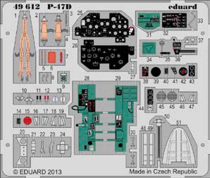 Detailset Republic P47D Thunderbolt Self adhesive (Hobby Boss)  E49-612