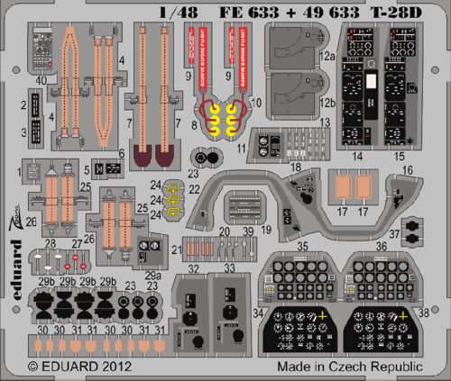 Detailset T28D Trojan (Roden)  E49-633