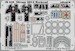 Detailset Mirage IIICJ Weekend Self Adhesive (Eduard) 49-659