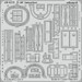 Detailset F4C Phantom Interior Self Adhesive (Academy) E49-672