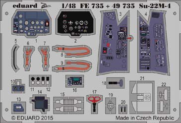 Detailset Suchoi Su22M-4 Fitter (KP/Smer)  E49-735